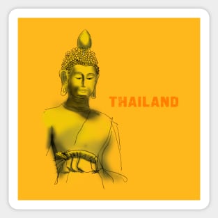 Giant Buddha Statue In Thailand | T-Shirt | Apparel | Hydro | Stickers Sticker